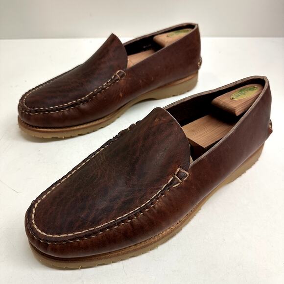 NWOT Rancourt & Co. 1967 Venetian - Dark Brown Chromepak Made in USA 10 Wide - Picture 5 of 14